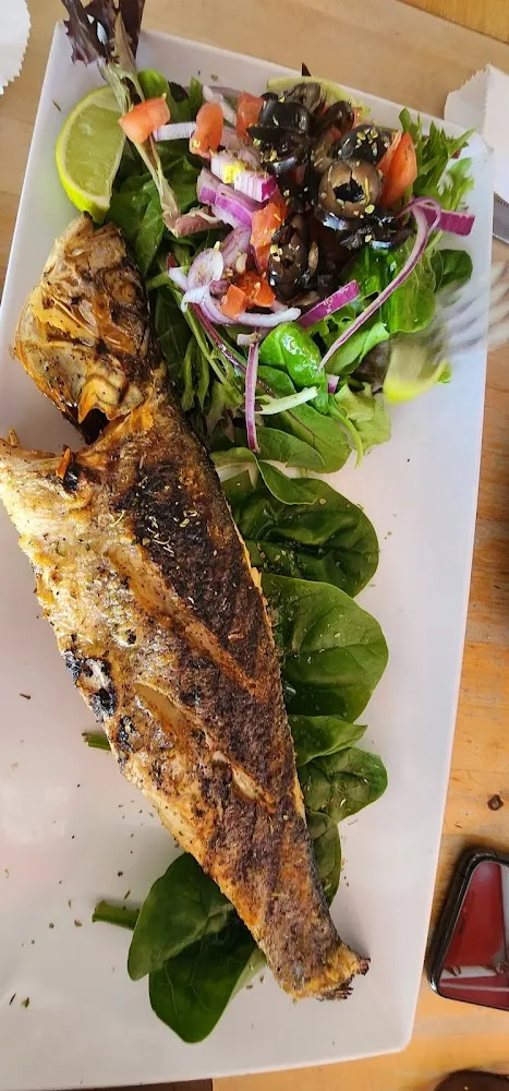 Grilled Whole Branzino